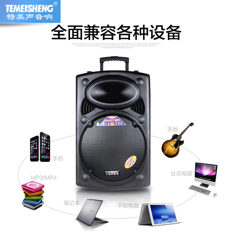 特美声A115大功率音响评测 带你玩转户外音效新体验